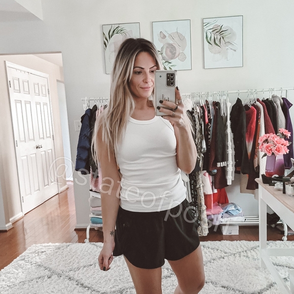 lululemon athletica Pants - Lululemon black workout shorts